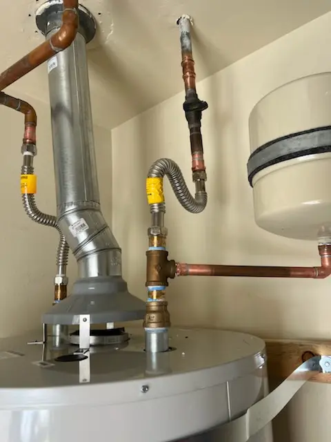 Water heater installation and plumbing repair in Highland